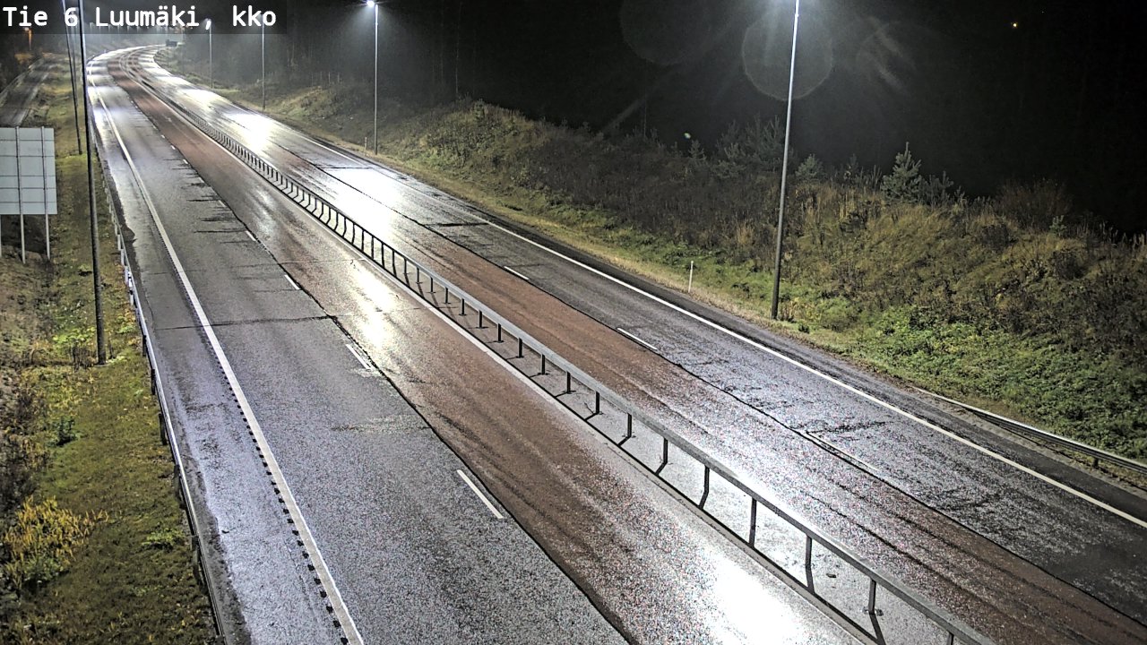 Weather Camera Image Road 6 Luumäki, kirkko, Luumäki, Etelä-Karjala