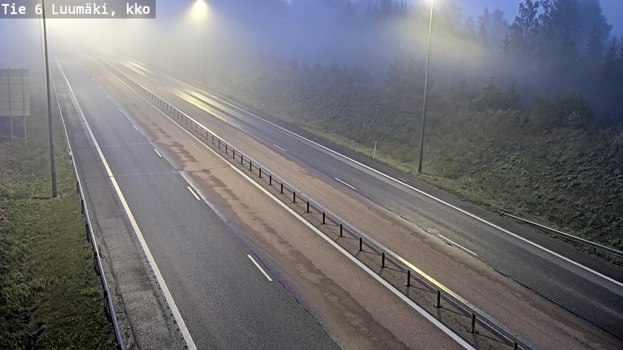 Kelikamerat Kuva Tie 6 Luumäki, kirkko, Luumäki, Etelä-Karjala