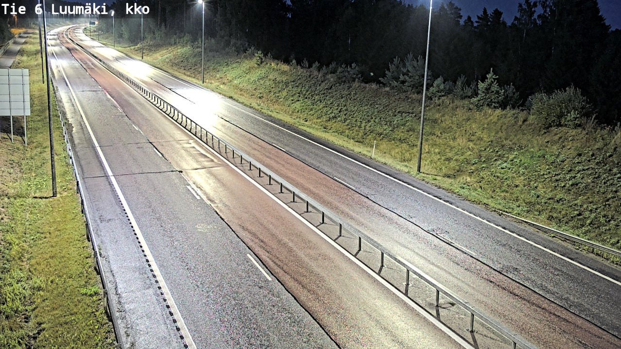 Kelikamerat Kuva Tie 6 Luumäki, kirkko, Luumäki, Etelä-Karjala