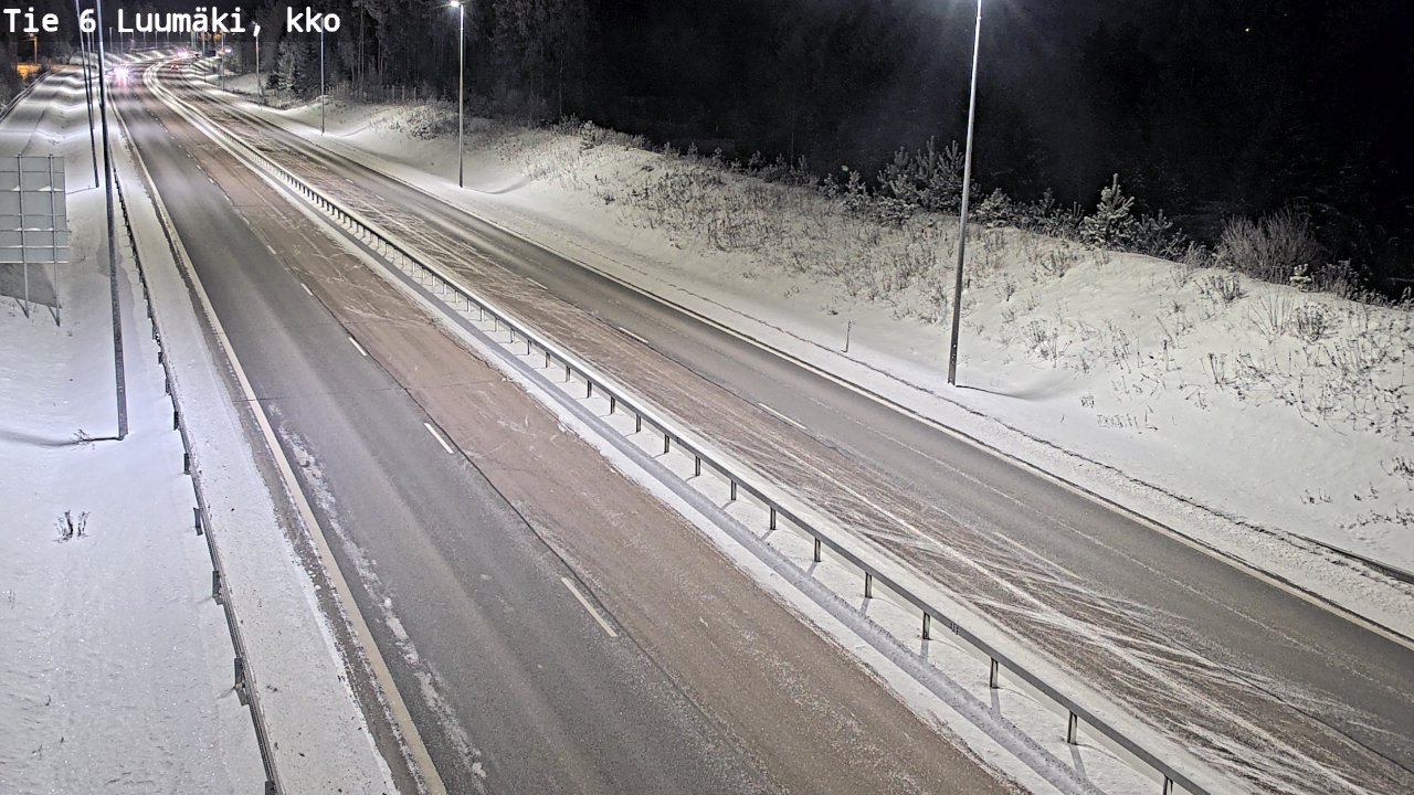 Kelikamerat Kuva Tie 6 Luumäki, kirkko, Luumäki, Etelä-Karjala