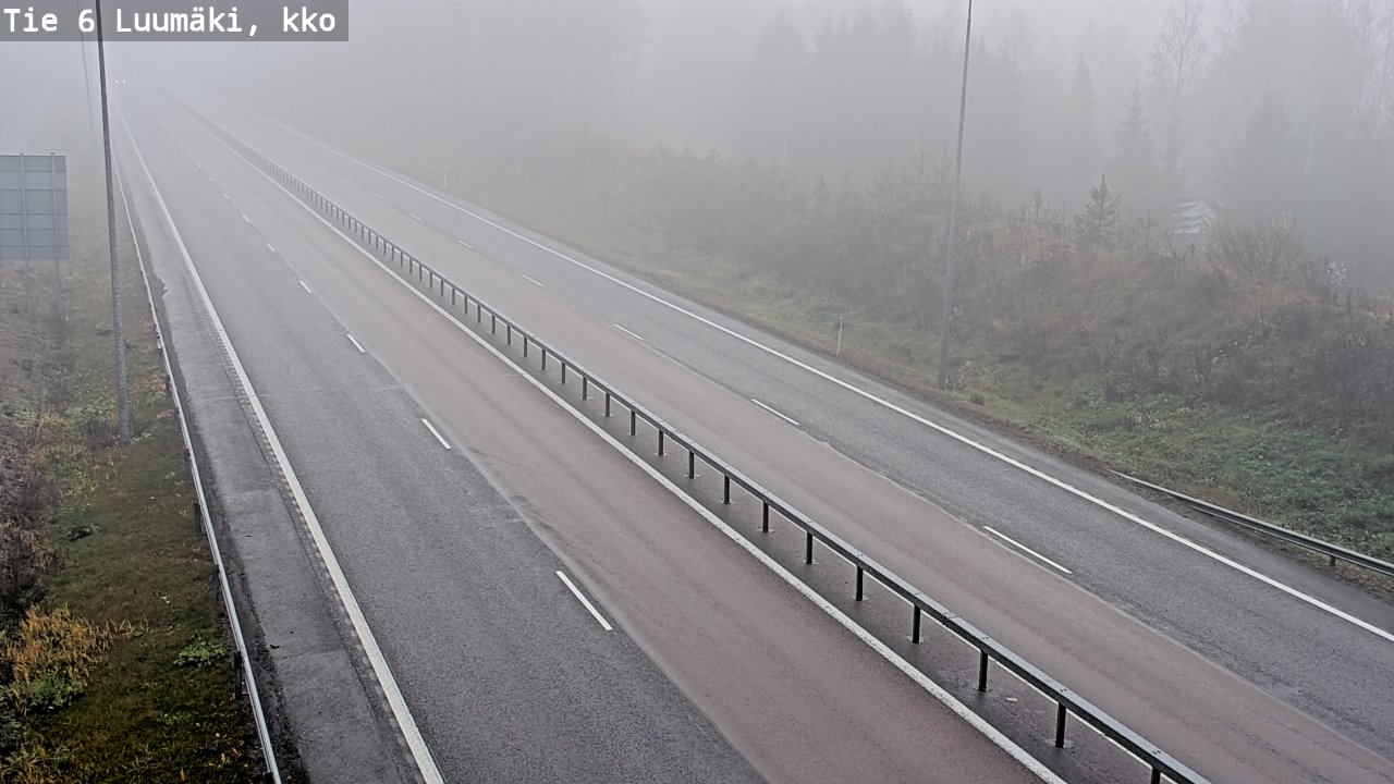 Kelikamerat Kuva Tie 6 Luumäki, kirkko, Luumäki, Etelä-Karjala