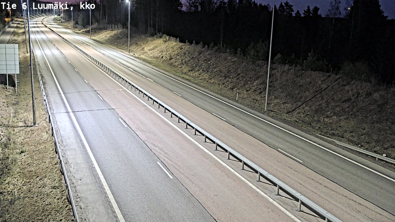 Kelikamerat Kuva Tie 6 Luumäki, kirkko, Luumäki, Etelä-Karjala