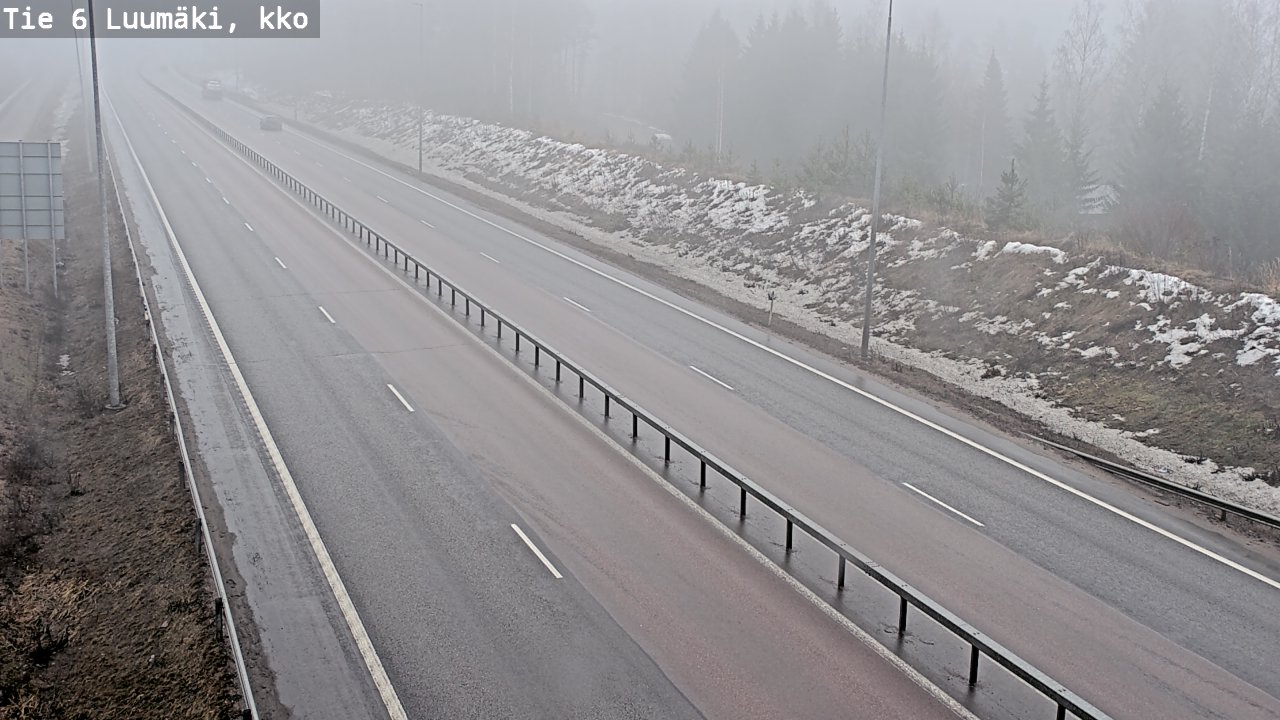 Kelikamerat Kuva Tie 6 Luumäki, kirkko, Luumäki, Etelä-Karjala