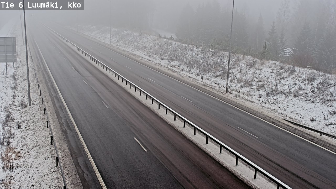 Weather Camera Image Road 6 Luumäki, kirkko, Luumäki, Etelä-Karjala