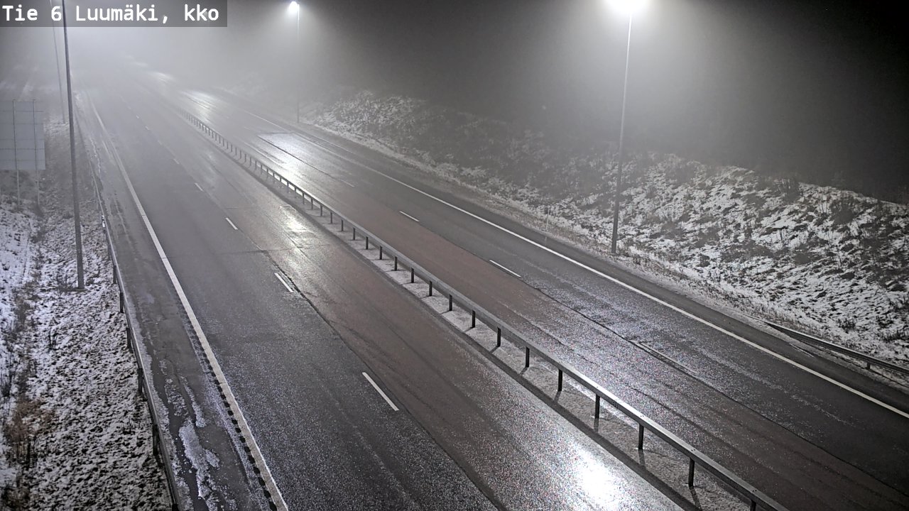 Weather Camera Image Road 6 Luumäki, kirkko, Luumäki, Etelä-Karjala
