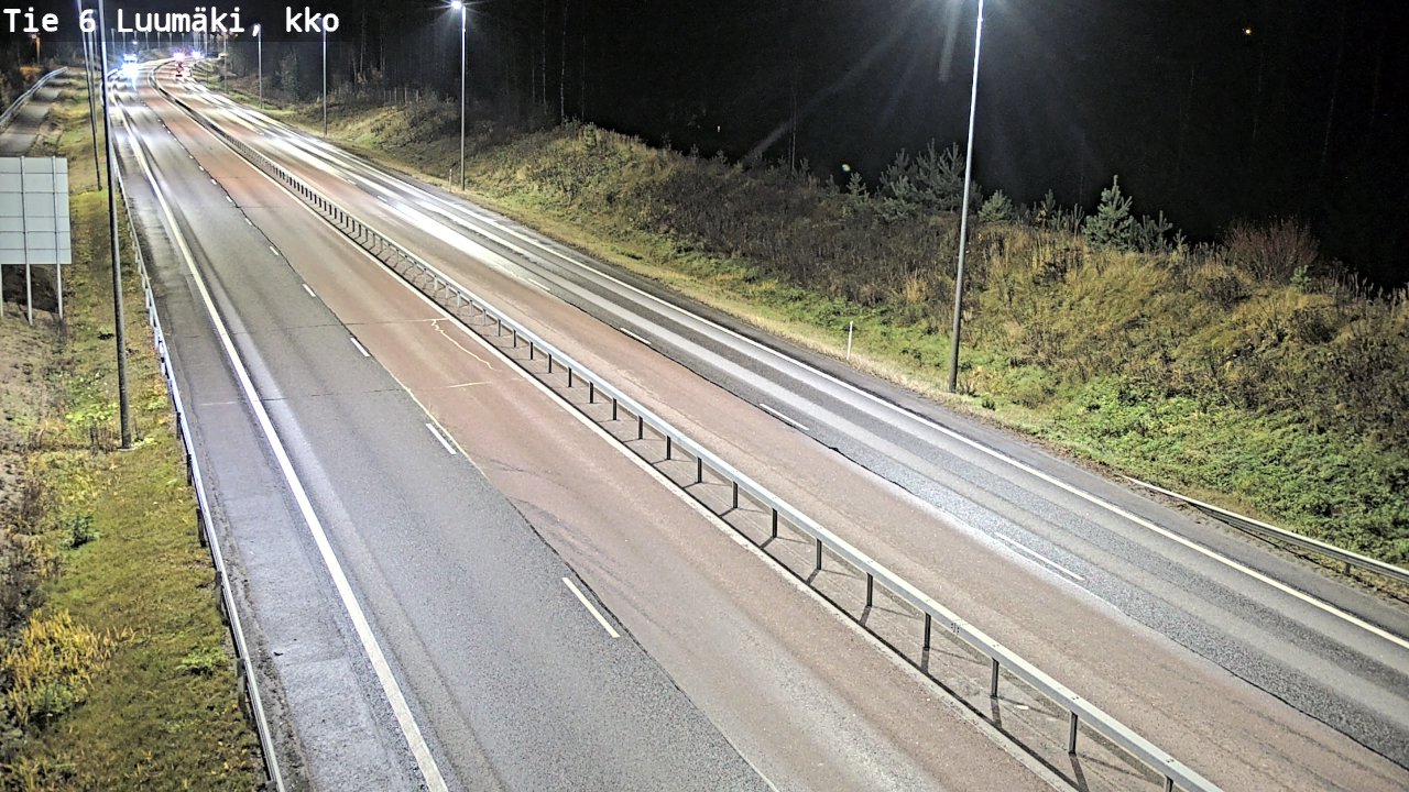 Kelikamerat Kuva Tie 6 Luumäki, kirkko, Luumäki, Etelä-Karjala