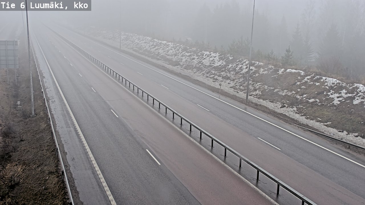 Kelikamerat Kuva Tie 6 Luumäki, kirkko, Luumäki, Etelä-Karjala