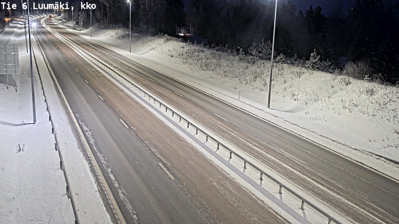 Kelikamerat Kuva Tie 6 Luumäki, kirkko, Luumäki, Etelä-Karjala