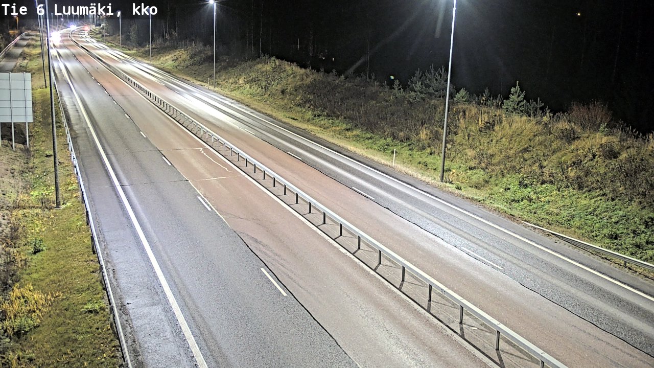 Kelikamerat Kuva Tie 6 Luumäki, kirkko, Luumäki, Etelä-Karjala