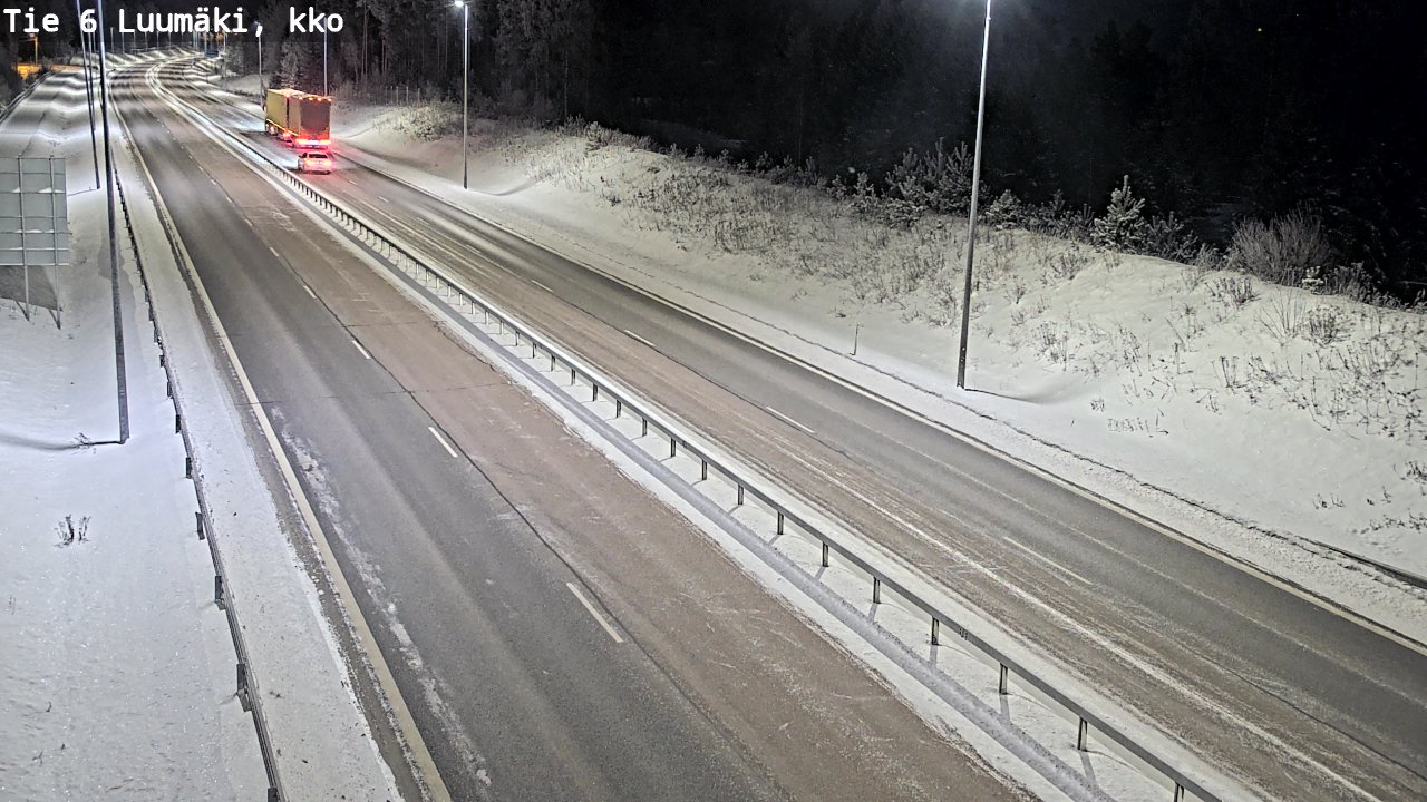 Kelikamerat Kuva Tie 6 Luumäki, kirkko, Luumäki, Etelä-Karjala