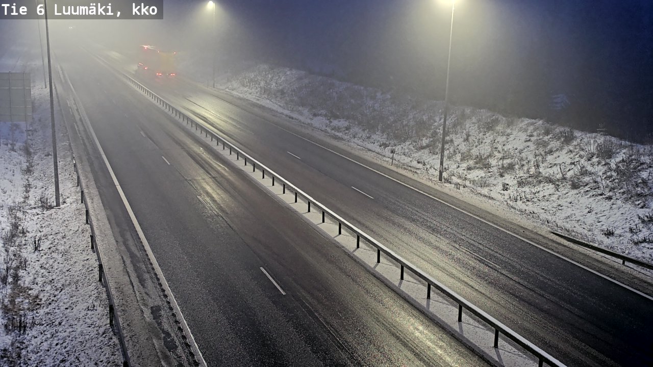 Weather Camera Image Road 6 Luumäki, kirkko, Luumäki, Etelä-Karjala