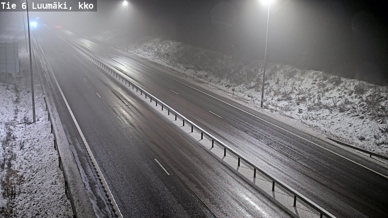 Weather Camera Image Road 6 Luumäki, kirkko, Luumäki, Etelä-Karjala