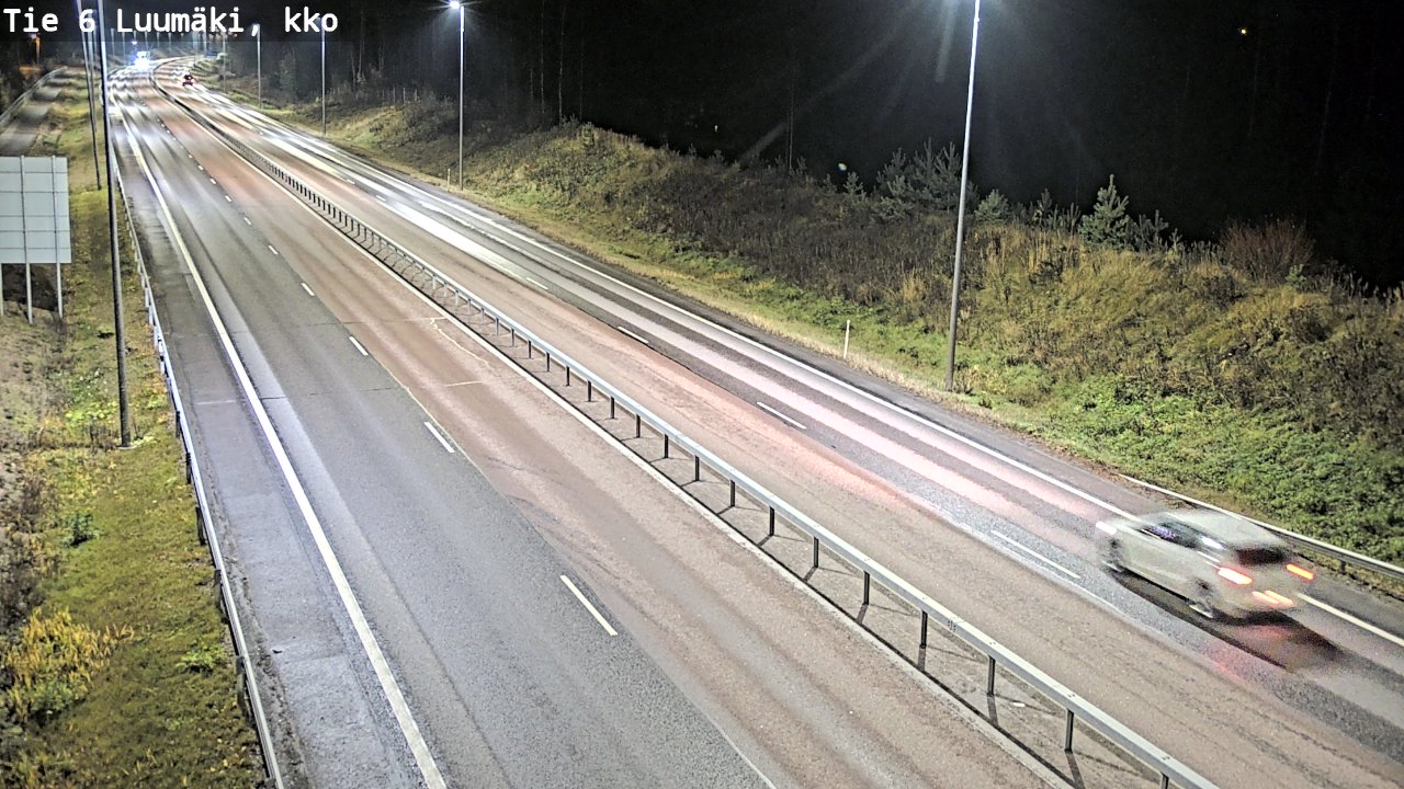 Kelikamerat Kuva Tie 6 Luumäki, kirkko, Luumäki, Etelä-Karjala