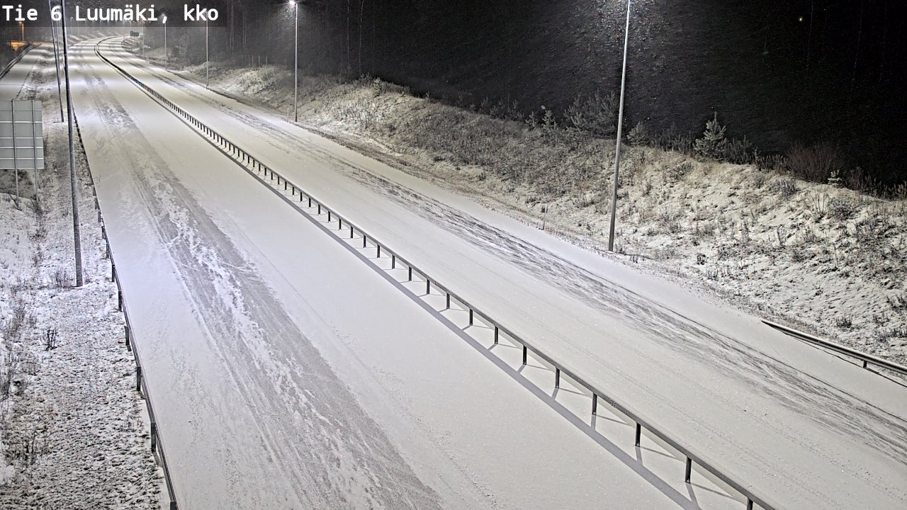 Kelikamerat Kuva Tie 6 Luumäki, kirkko, Luumäki, Etelä-Karjala