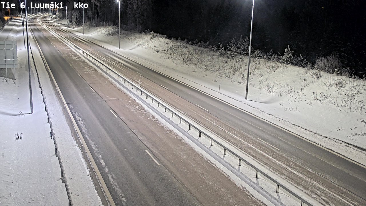 Kelikamerat Kuva Tie 6 Luumäki, kirkko, Luumäki, Etelä-Karjala