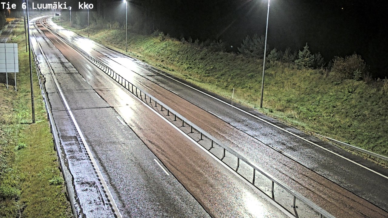 Weather Camera Image Road 6 Luumäki, kirkko, Luumäki, Etelä-Karjala