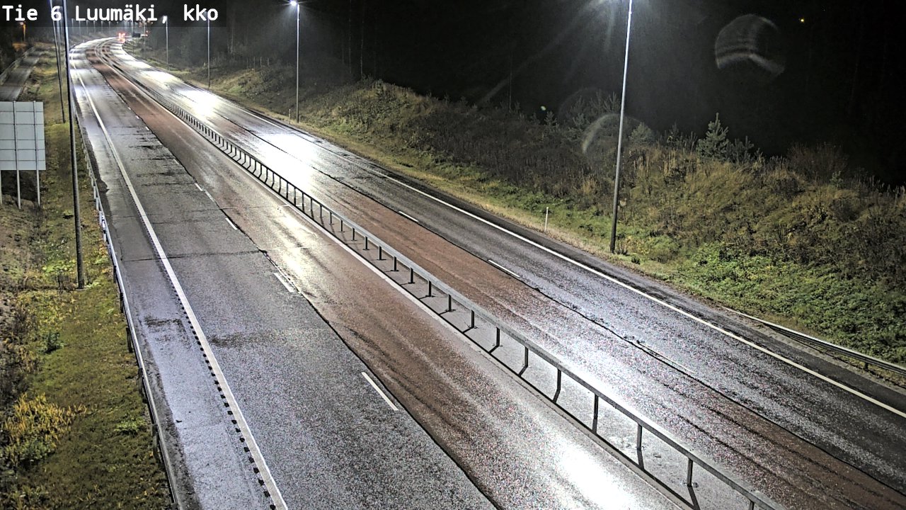 Weather Camera Image Road 6 Luumäki, kirkko, Luumäki, Etelä-Karjala