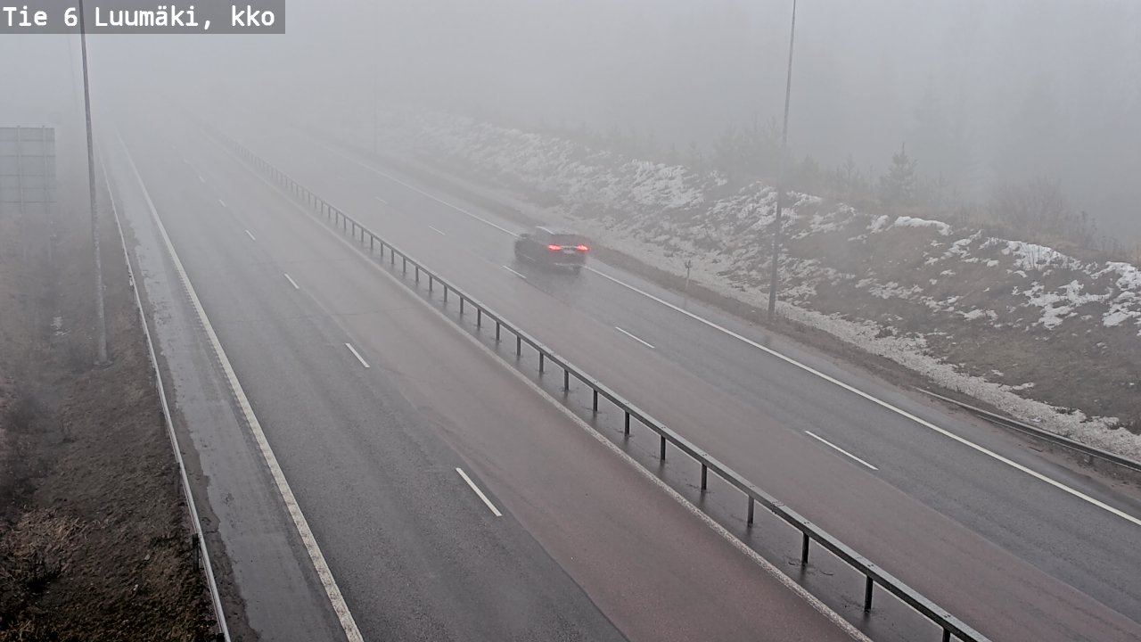 Kelikamerat Kuva Tie 6 Luumäki, kirkko, Luumäki, Etelä-Karjala