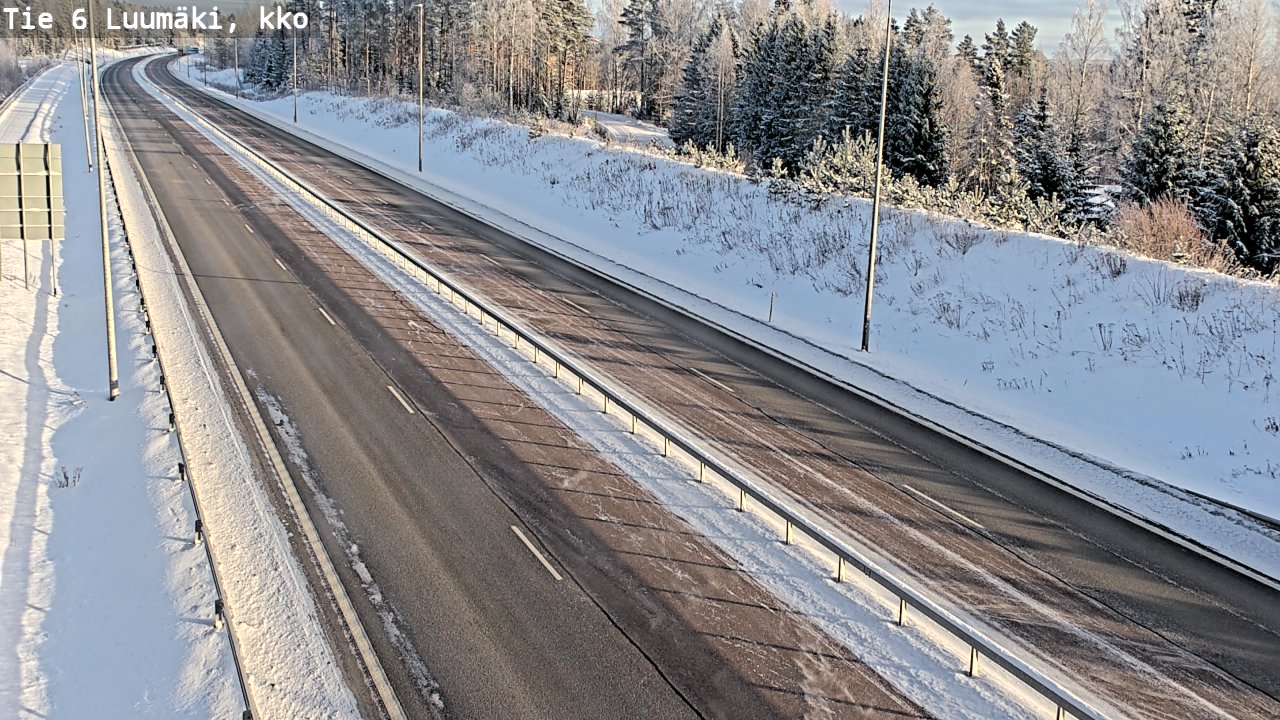 Kelikamerat Kuva Tie 6 Luumäki, kirkko, Luumäki, Etelä-Karjala