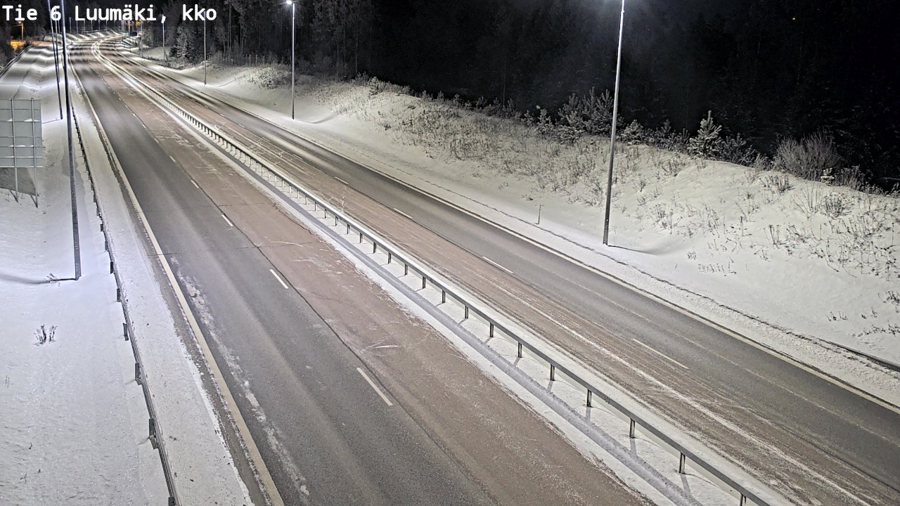 Kelikamerat Kuva Tie 6 Luumäki, kirkko, Luumäki, Etelä-Karjala