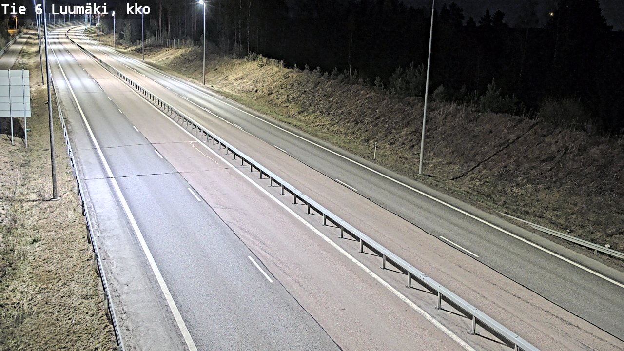 Weather Camera Image Road 6 Luumäki, kirkko, Luumäki, Etelä-Karjala