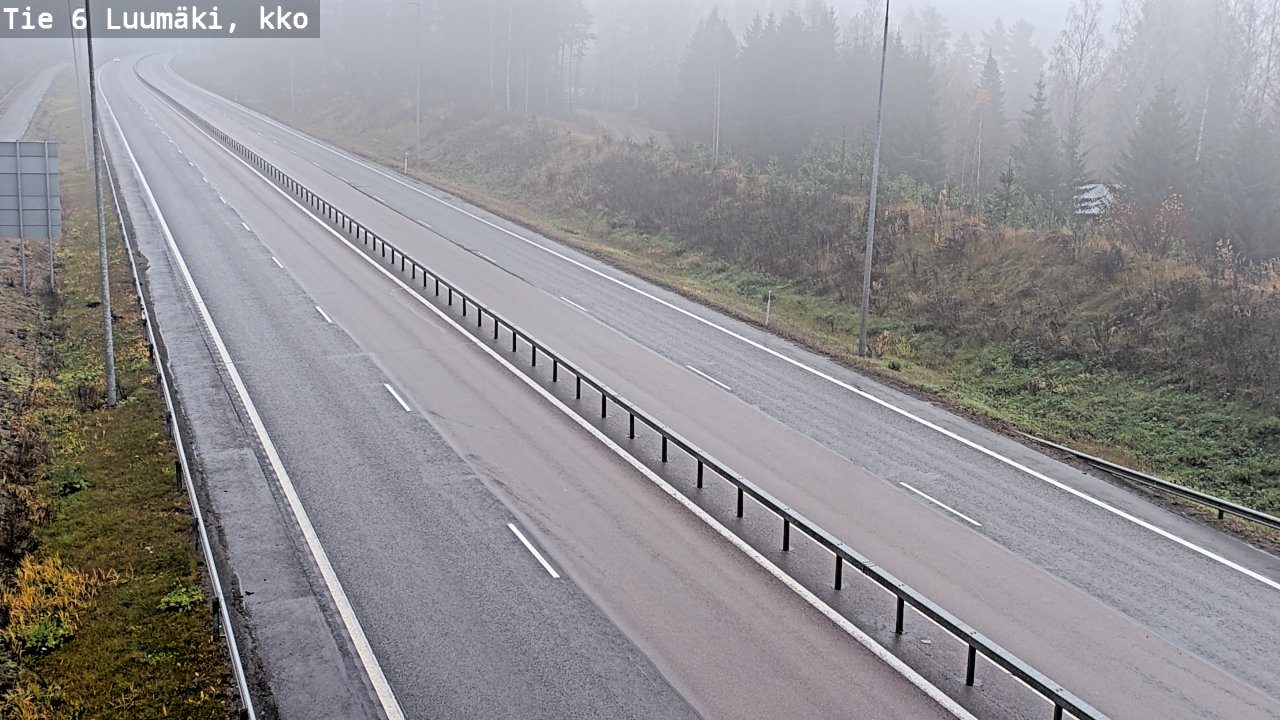 Kelikamerat Kuva Tie 6 Luumäki, kirkko, Luumäki, Etelä-Karjala