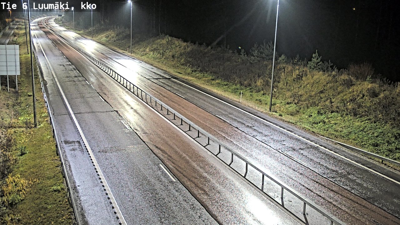 Weather Camera Image Road 6 Luumäki, kirkko, Luumäki, Etelä-Karjala