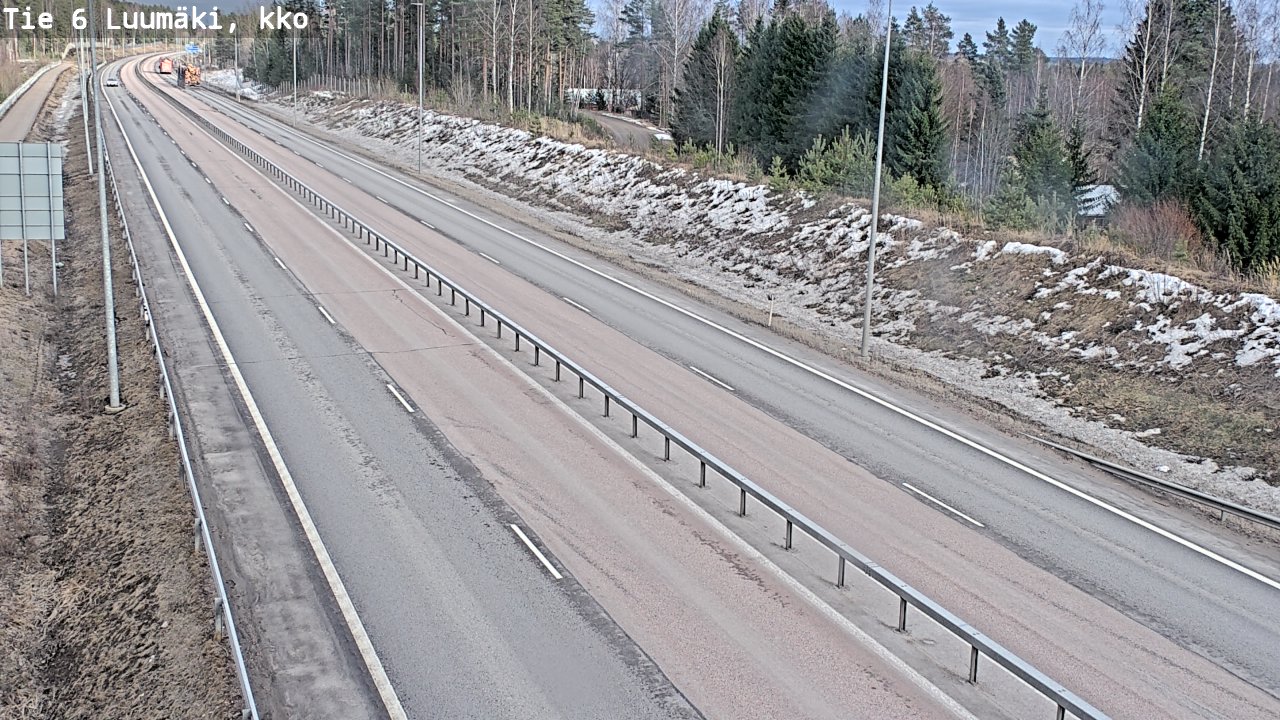 Kelikamerat Kuva Tie 6 Luumäki, kirkko, Luumäki, Etelä-Karjala