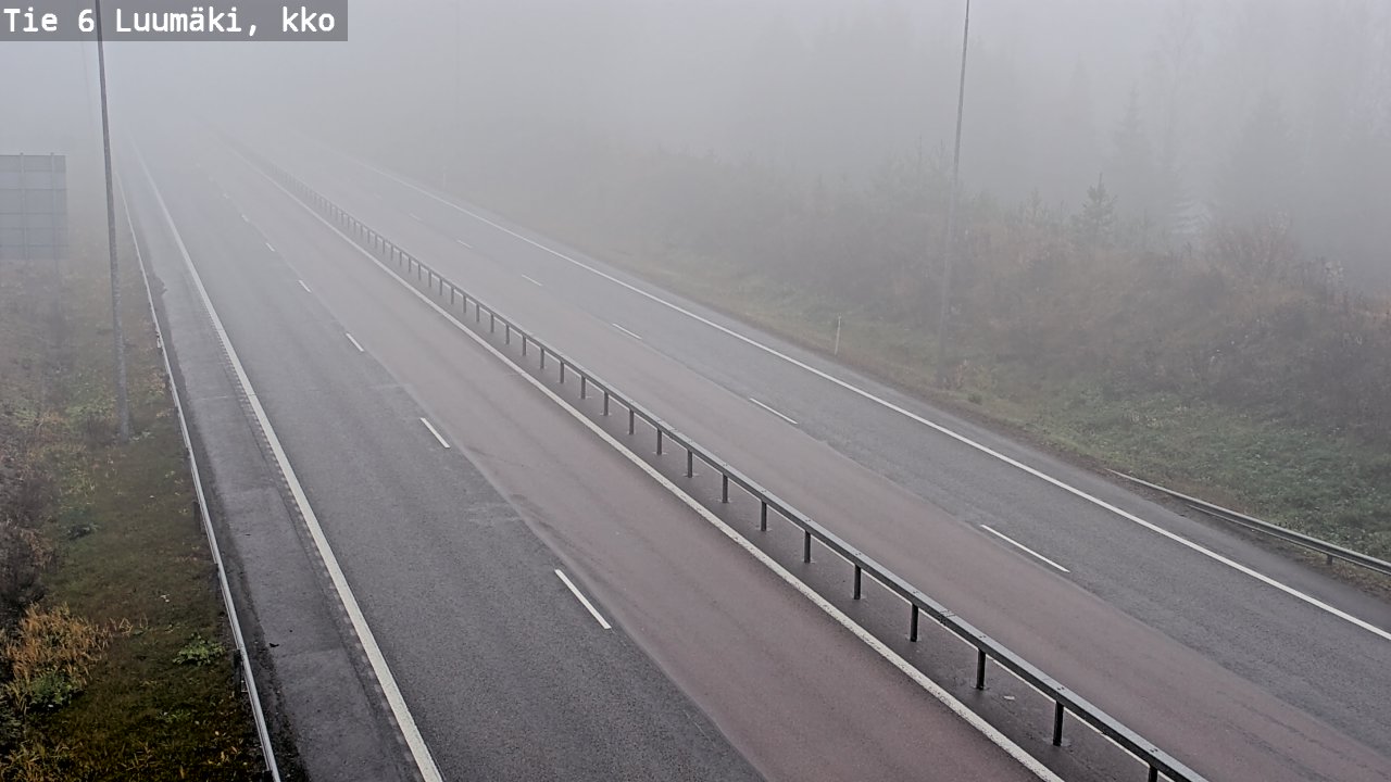 Kelikamerat Kuva Tie 6 Luumäki, kirkko, Luumäki, Etelä-Karjala