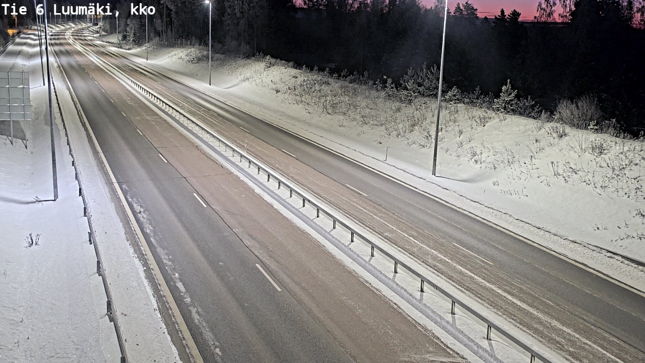 Kelikamerat Kuva Tie 6 Luumäki, kirkko, Luumäki, Etelä-Karjala