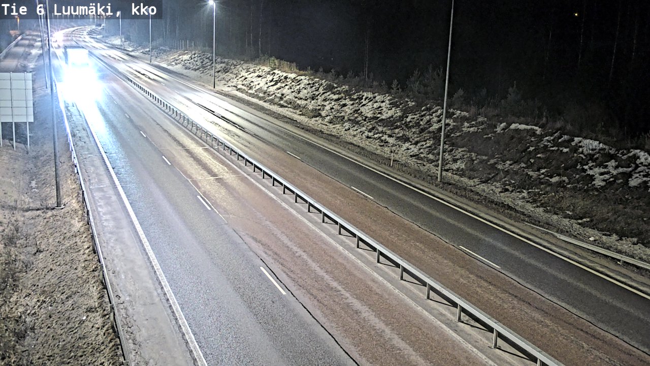 Kelikamerat Kuva Tie 6 Luumäki, kirkko, Luumäki, Etelä-Karjala