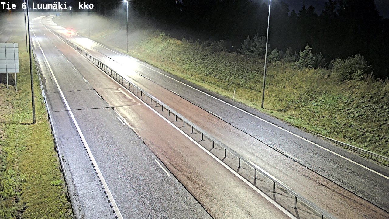 Kelikamerat Kuva Tie 6 Luumäki, kirkko, Luumäki, Etelä-Karjala