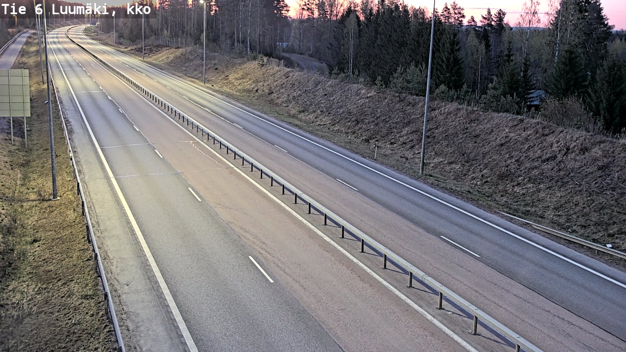 Kelikamerat Kuva Tie 6 Luumäki, kirkko, Luumäki, Etelä-Karjala