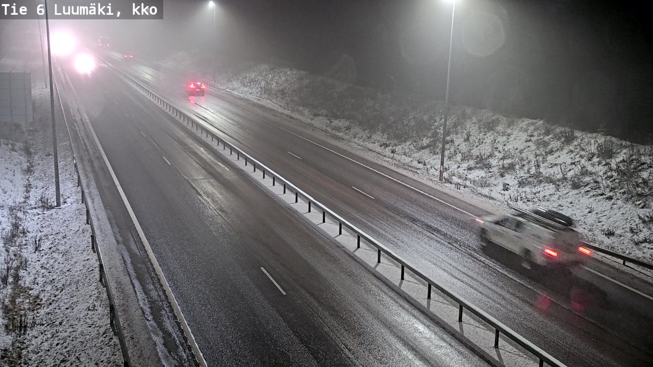 Weather Camera Image Road 6 Luumäki, kirkko, Luumäki, Etelä-Karjala