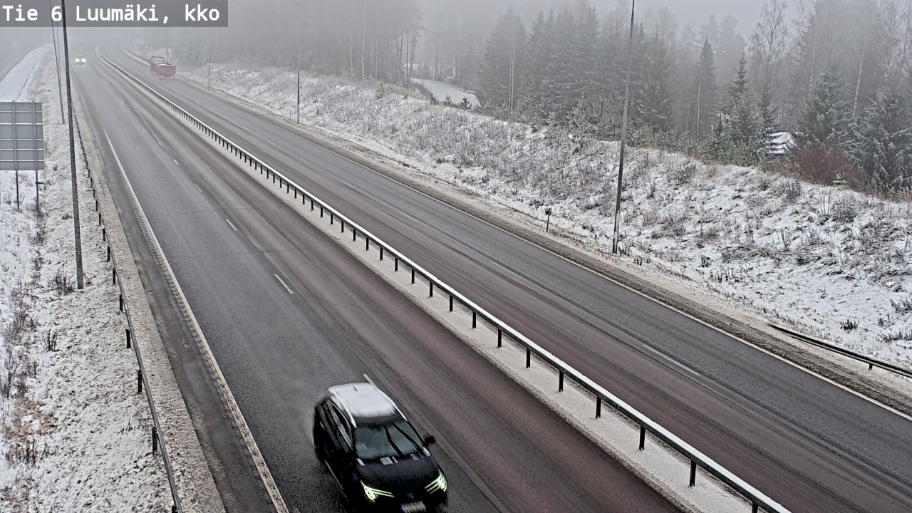 Weather Camera Image Road 6 Luumäki, kirkko, Luumäki, Etelä-Karjala