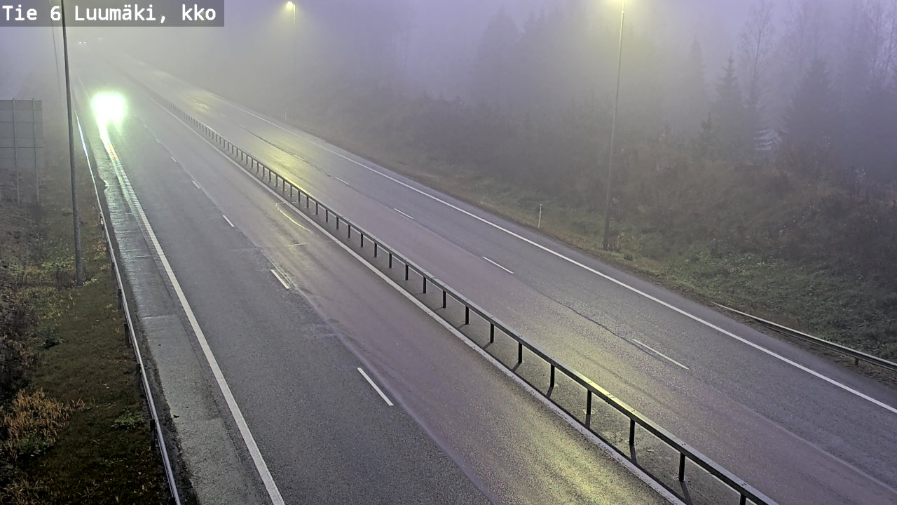 Kelikamerat Kuva Tie 6 Luumäki, kirkko, Luumäki, Etelä-Karjala