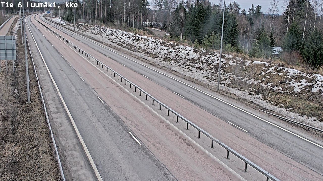 Kelikamerat Kuva Tie 6 Luumäki, kirkko, Luumäki, Etelä-Karjala