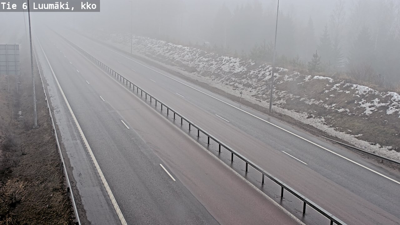 Kelikamerat Kuva Tie 6 Luumäki, kirkko, Luumäki, Etelä-Karjala