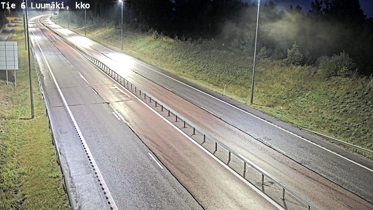 Kelikamerat Kuva Tie 6 Luumäki, kirkko, Luumäki, Etelä-Karjala