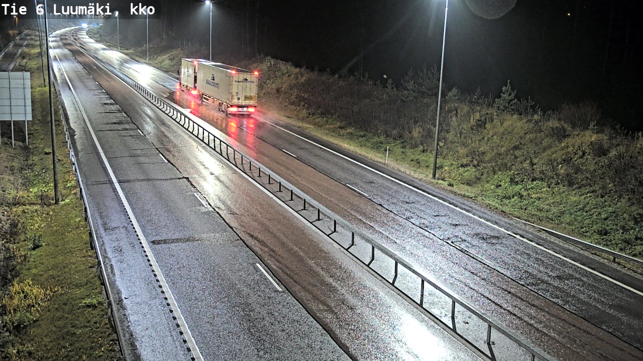 Weather Camera Image Road 6 Luumäki, kirkko, Luumäki, Etelä-Karjala