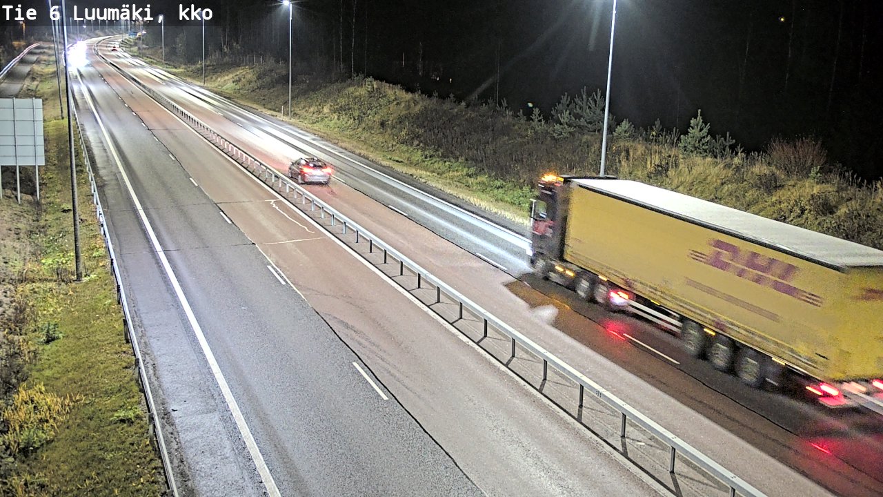 Kelikamerat Kuva Tie 6 Luumäki, kirkko, Luumäki, Etelä-Karjala