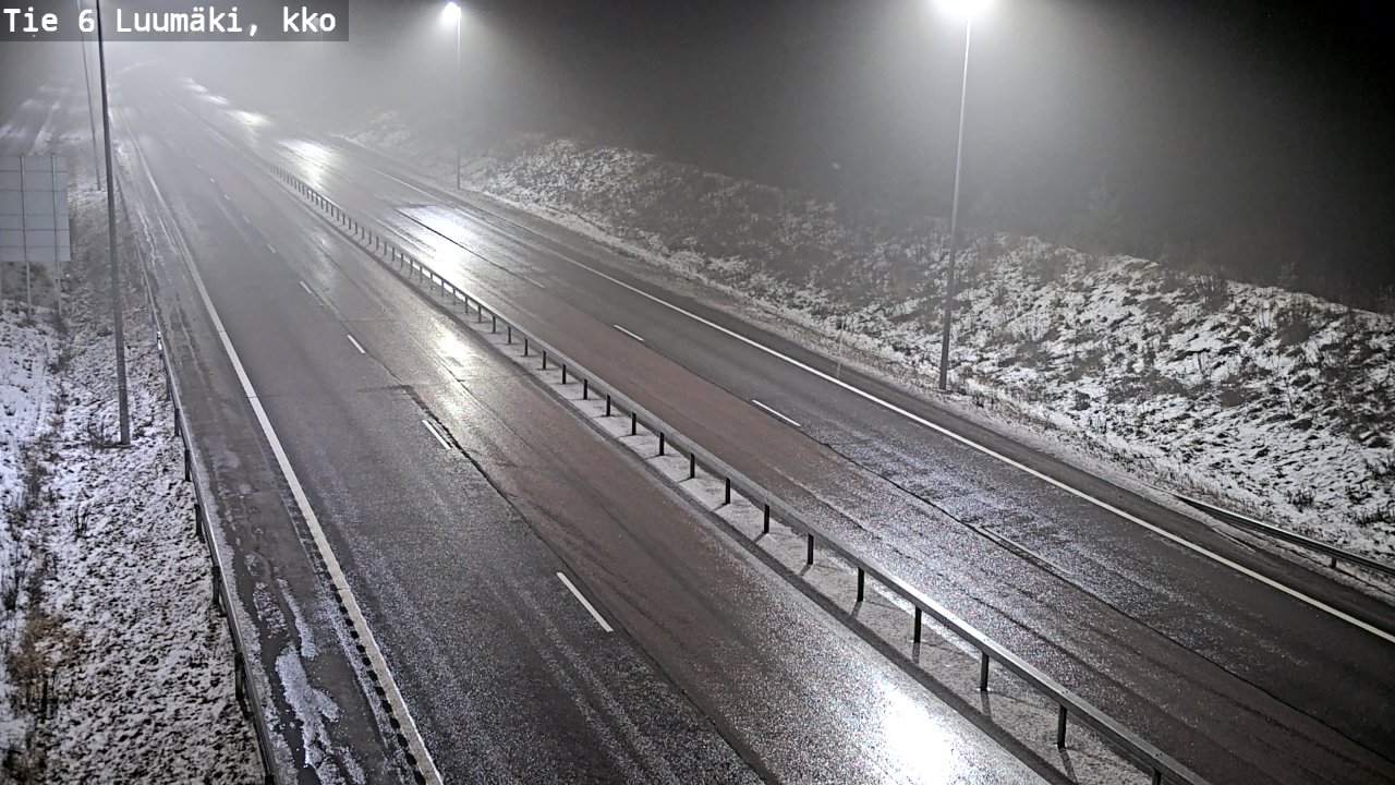 Weather Camera Image Road 6 Luumäki, kirkko, Luumäki, Etelä-Karjala