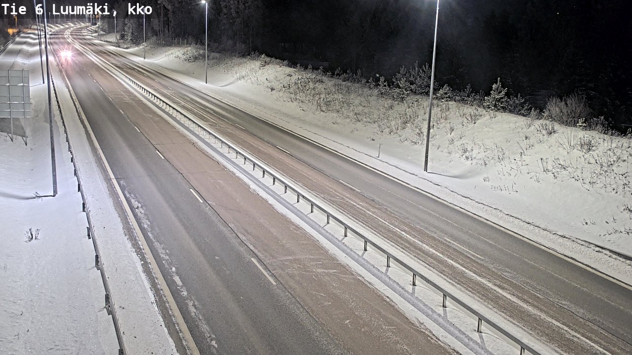 Kelikamerat Kuva Tie 6 Luumäki, kirkko, Luumäki, Etelä-Karjala