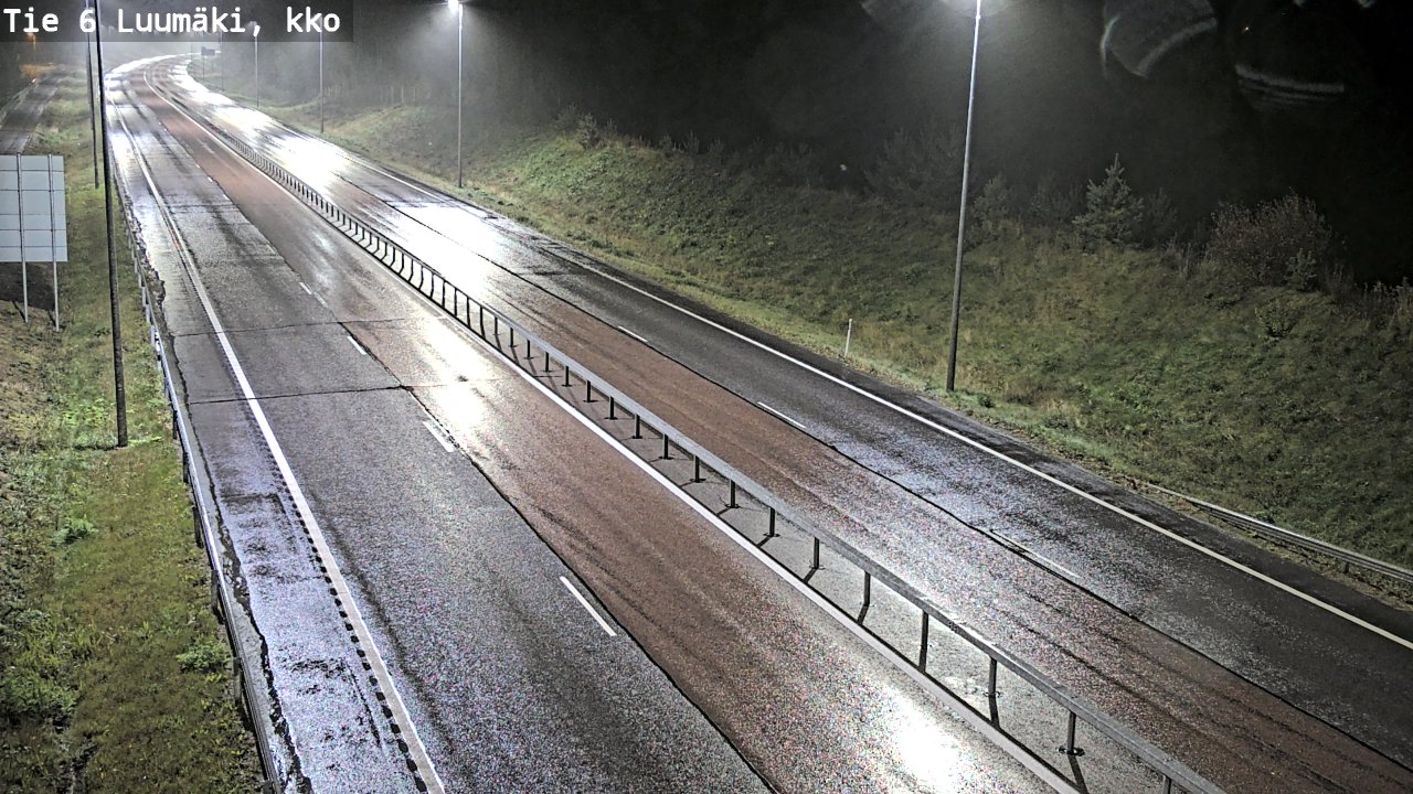 Weather Camera Image Road 6 Luumäki, kirkko, Luumäki, Etelä-Karjala
