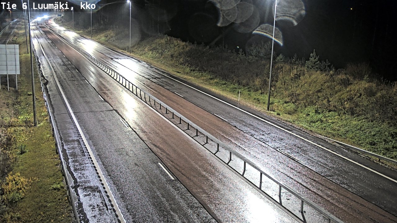 Weather Camera Image Road 6 Luumäki, kirkko, Luumäki, Etelä-Karjala