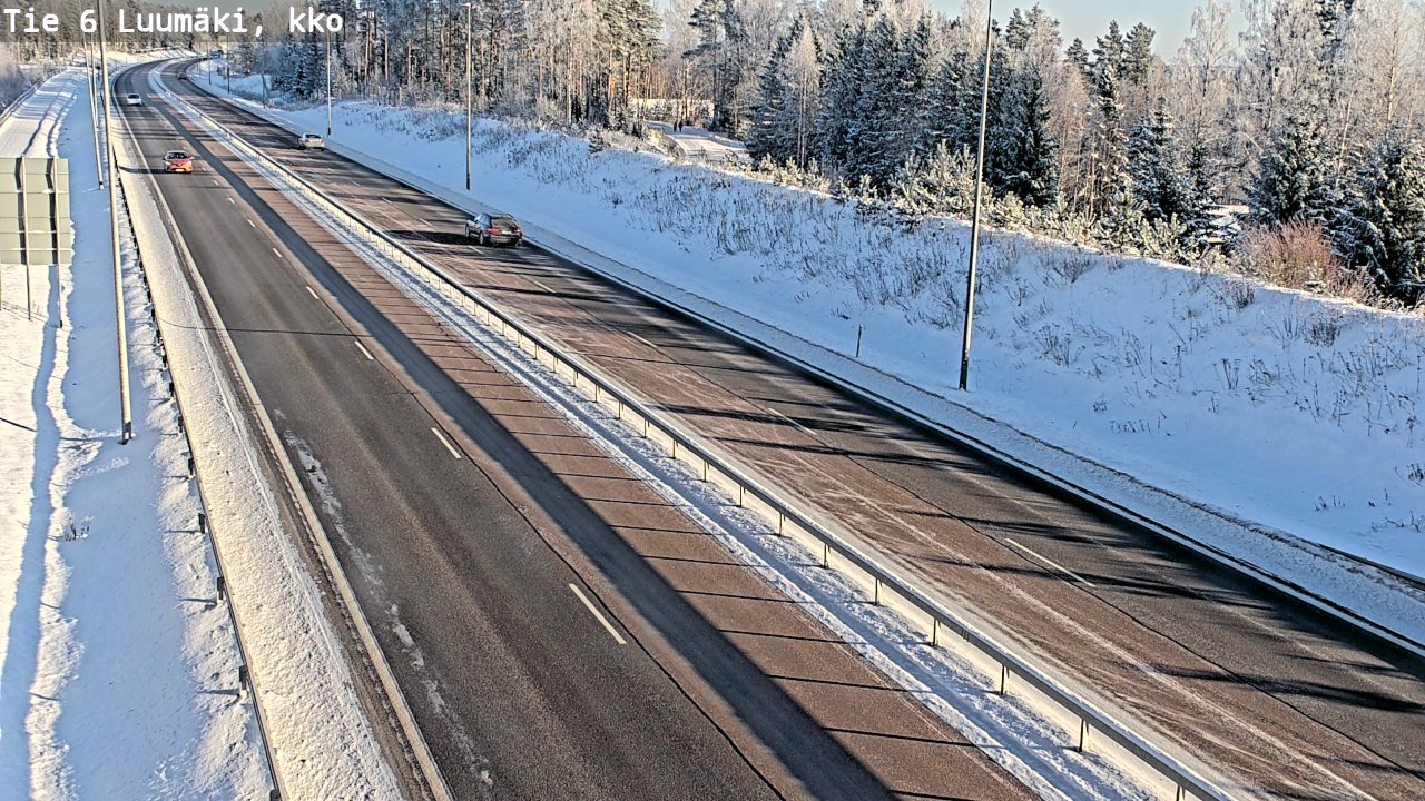 Weather Camera Image Road 6 Luumäki, kirkko, Luumäki, Etelä-Karjala