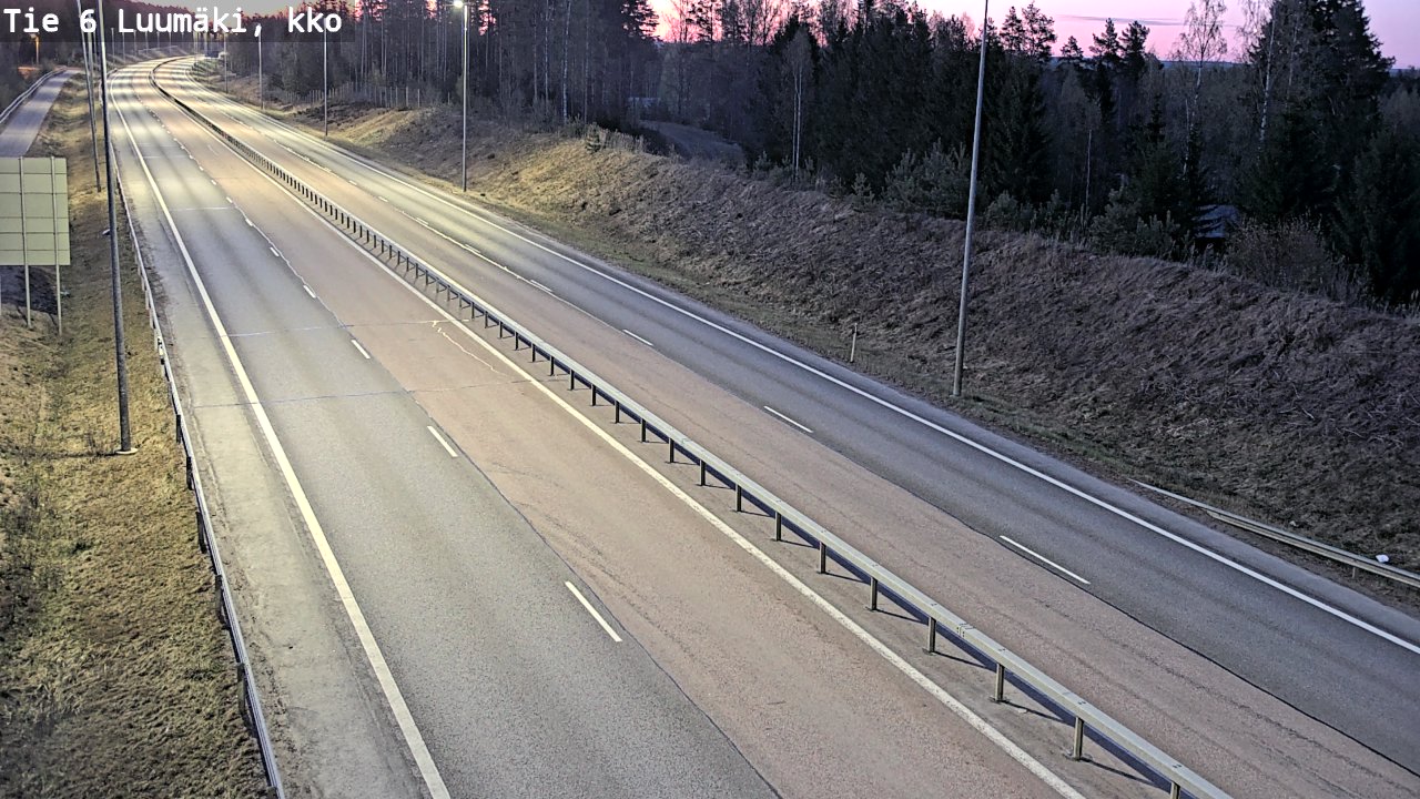 Kelikamerat Kuva Tie 6 Luumäki, kirkko, Luumäki, Etelä-Karjala