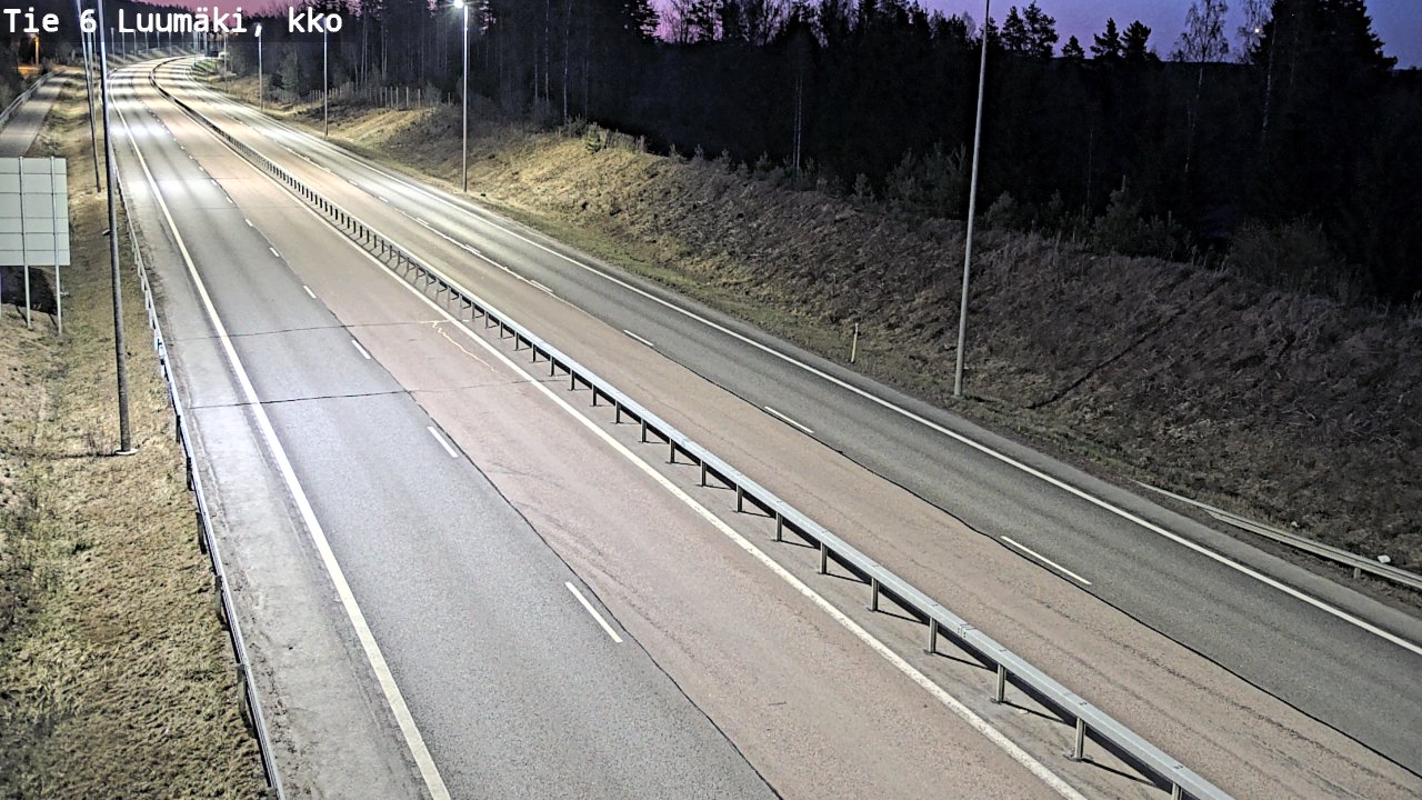 Kelikamerat Kuva Tie 6 Luumäki, kirkko, Luumäki, Etelä-Karjala