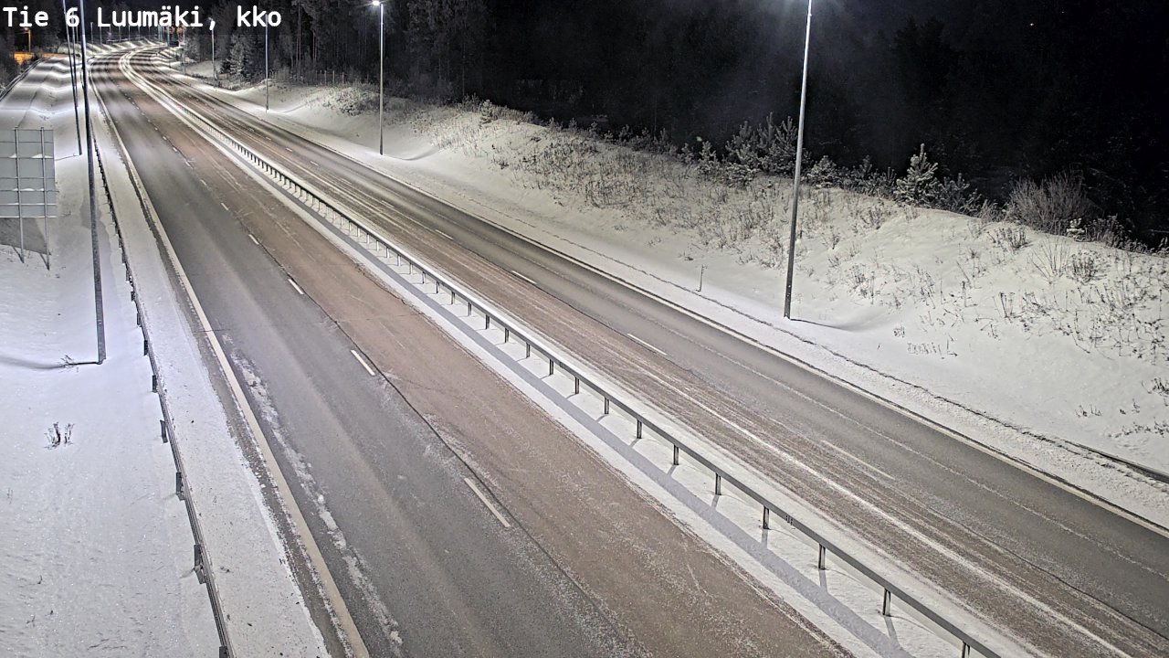 Kelikamerat Kuva Tie 6 Luumäki, kirkko, Luumäki, Etelä-Karjala