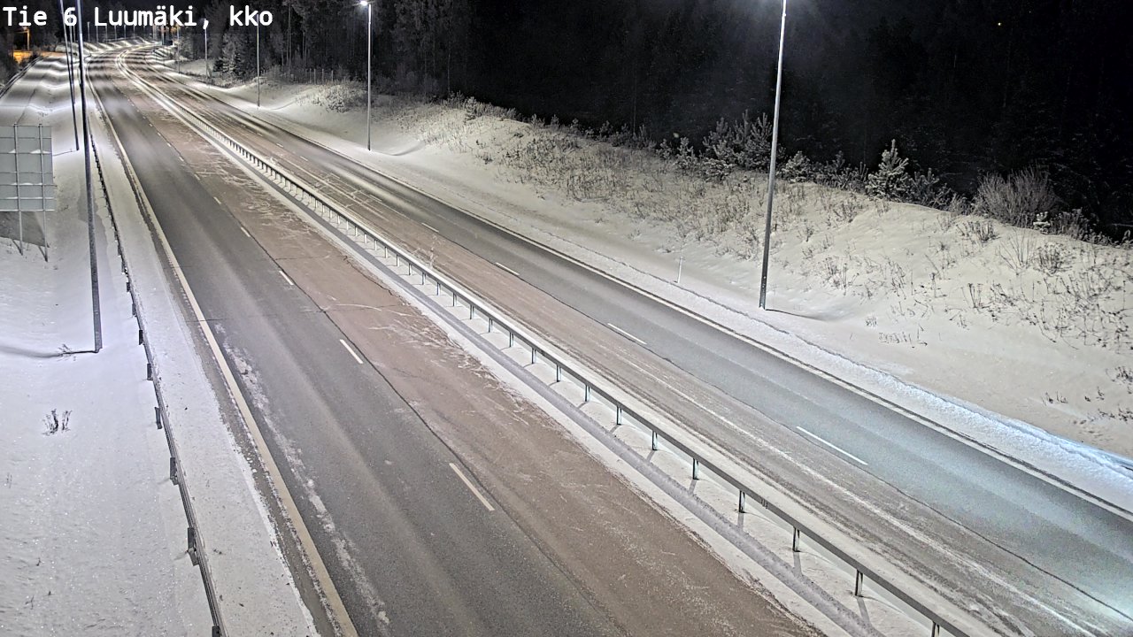 Kelikamerat Kuva Tie 6 Luumäki, kirkko, Luumäki, Etelä-Karjala